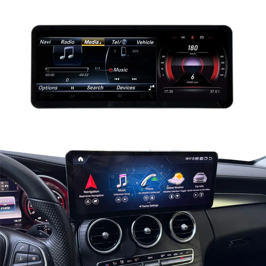 3200*1200p 14.6" Android Qualcomm 680 Carplay for Mercedes-Benz GLC X253 C253 GLC43 GLC63 GLC200 GLC220 GLC250 GLC260 GLC300