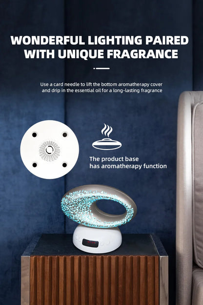 Quran Azan Clock Islamic Muslim Koran Bright Night Light Lamp Holy Bluetooth Speaker Portable Wireless Arab Ramadan Caixa De Som